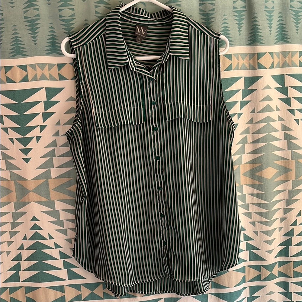 Worthington Sleeveless Dress Top